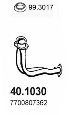40.1030 ASSO Exhaust Pipe