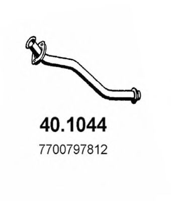 40.1044 ASSO Mounting Kit, catalytic converter