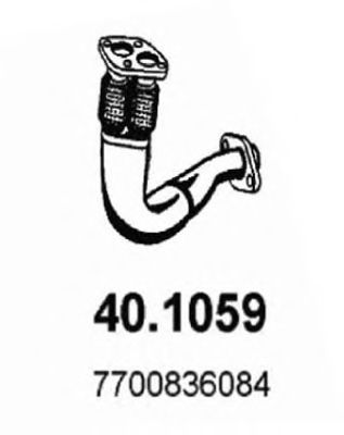 401059 ASSO Exhaust Pipe