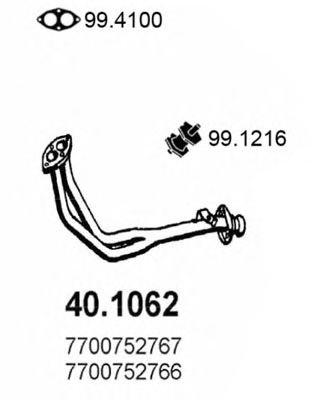 40.1062 ASSO Brake System Brake Caliper