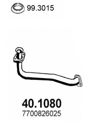 40.1080 ASSO Exhaust Pipe