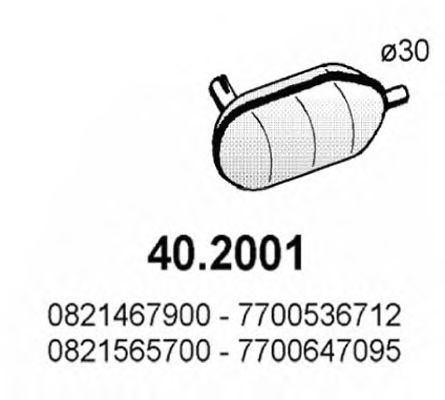 40.2001 ASSO Brake System Wheel Brake Cylinder