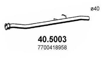 40.5003 ASSO Exhaust Pipe
