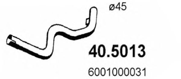 40.5013 ASSO Exhaust Pipe