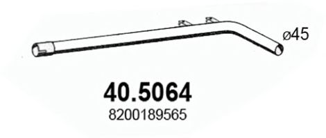 40.5064 ASSO Exhaust Pipe