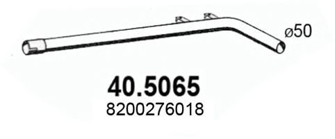 40.5065 ASSO Exhaust Pipe