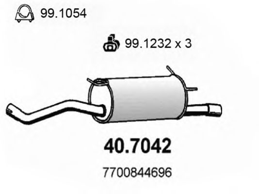 40.7042 ASSO Fuel filter
