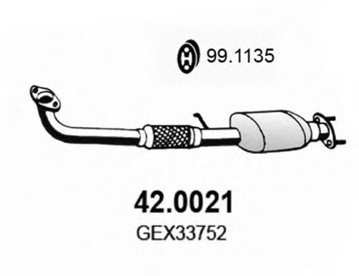 42.0021 ASSO Brake System Brake Caliper
