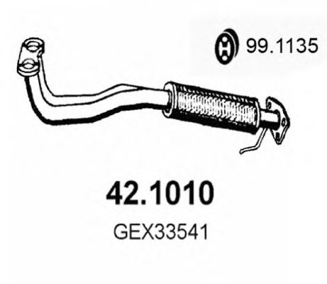 42.1010 ASSO Cable, parking brake