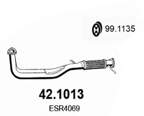 42.1013 ASSO Cable, parking brake