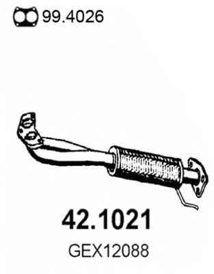 42.1021 ASSO Exhaust Pipe