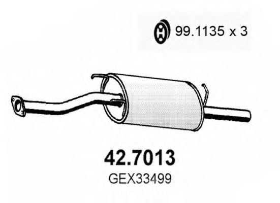 42.7013 ASSO Wheel Bearing Kit