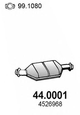 44.0001 ASSO Gas Spring, boot-/cargo area