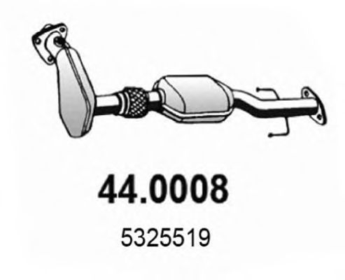 44.0008 ASSO Gas Spring, boot-/cargo area