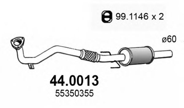 44.0013 ASSO Alternator