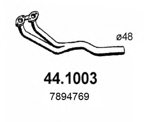 44.1003 ASSO Thermostat, coolant