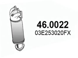 46.0022 ASSO Clamp, silencer