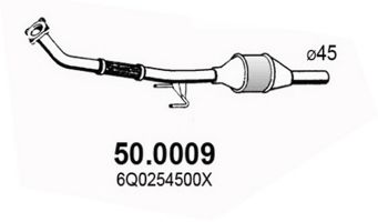 50.0009 ASSO Catalytic Converter
