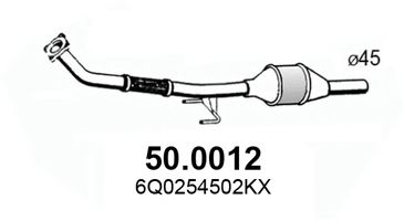 50.0012 ASSO Mounting, propshaft