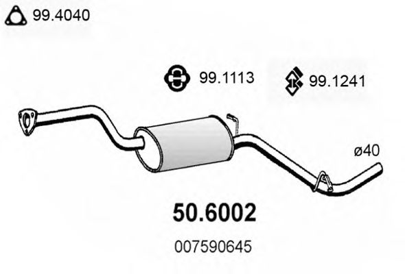 50.6002 ASSO Water Pump
