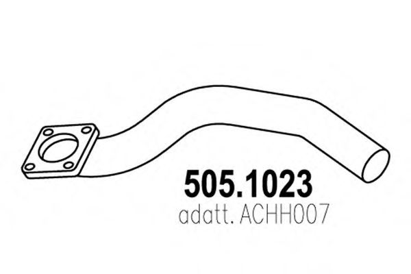 505.1023 ASSO Exhaust Pipe