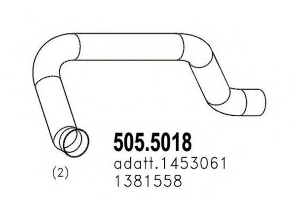 505.5018 ASSO Exhaust Pipe