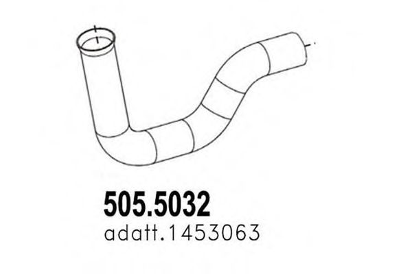 505.5032 ASSO Exhaust Pipe