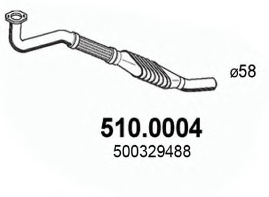510.0004 ASSO Catalytic Converter