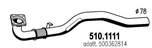 510.1111 ASSO Exhaust Pipe