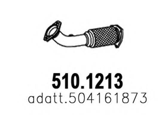 510.1213 ASSO Exhaust Pipe