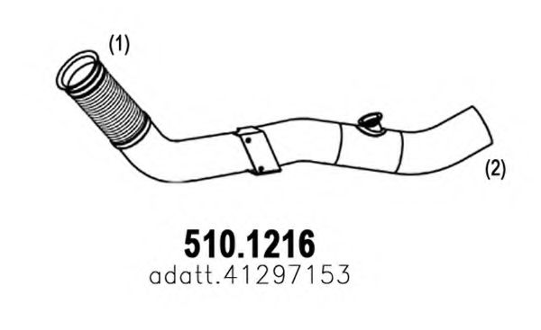 510.1216 ASSO Exhaust Pipe