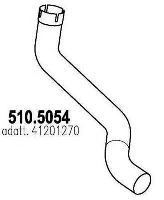 510.5054 ASSO Exhaust Pipe