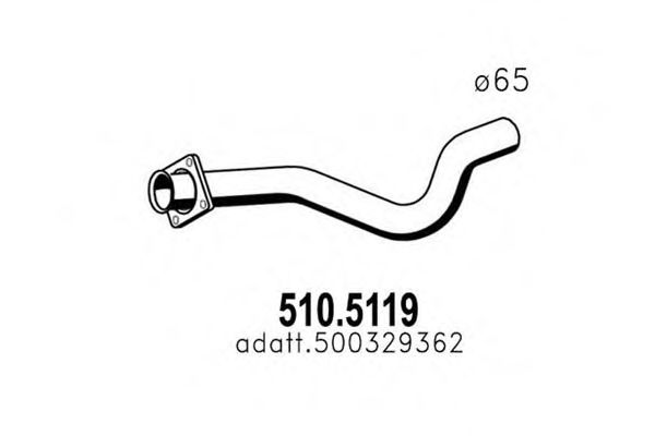 510.5119 ASSO Exhaust Pipe