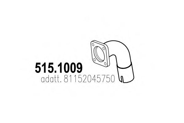 515.1009 ASSO Exhaust Pipe