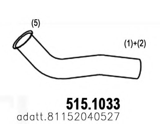 515.1033 ASSO Exhaust Pipe