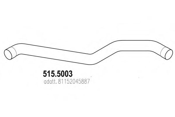 515.5003 ASSO Gasket, cylinder head cover