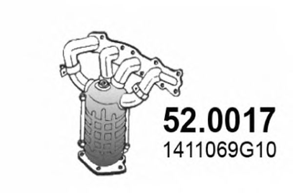 52.0017 ASSO Catalytic Converter