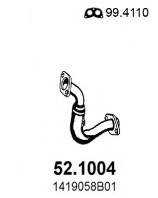 52.1004 ASSO Exhaust Pipe