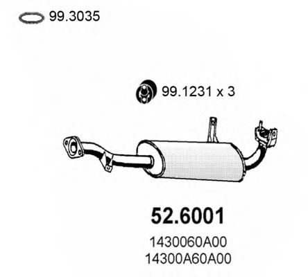 52.6001 ASSO Water Pump