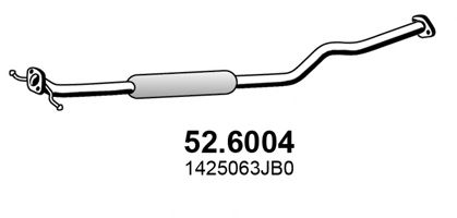 52.6004 ASSO Middle Silencer