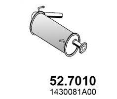52.7010 ASSO Exhaust System End Silencer