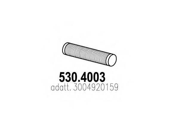 530.4003 ASSO Repair Kit, brake caliper