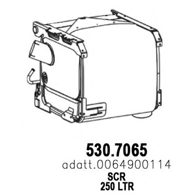 530.7065 ASSO Soot/Particulate Filter, exhaust system