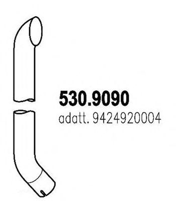 530.9090 ASSO Exhaust Pipe