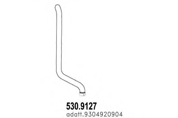 530.9127 ASSO Exhaust Pipe