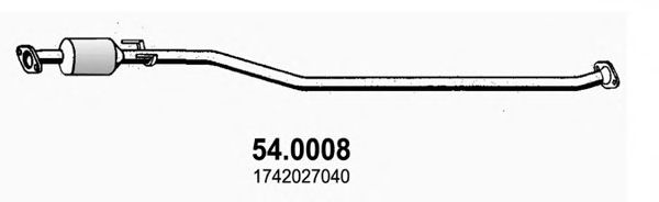 54.0008 ASSO Slave Cylinder, clutch