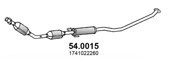 54.0015 ASSO Catalytic Converter
