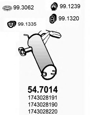 54.7014 ASSO Alternator