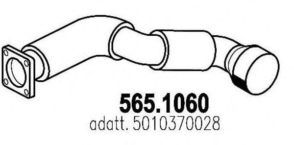 565.1060 ASSO Exhaust Pipe