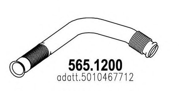565.1200 ASSO Exhaust Pipe